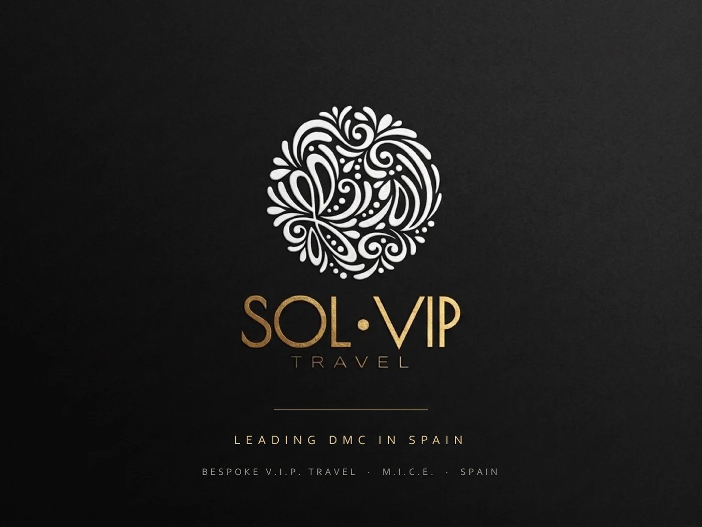 SOL VIP Travel — redesigned presentation cover